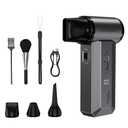 Minthouz Compressed Air Duster-180000RPM Electric Air Duster, Adjustable Wind Speed, Rechargeable Mini Air Blower for Computer, Keyboard, Outdoor, Car Cleaning, Reusable Replaces Compressed Air Can