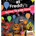 Funko Games Five Nights at Freddy's - Survive 'Til 6AM Game |1-2 Players, Ages 13+