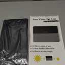 2025 Upgraded Sun Visor Extender for Car, Polarized Car Visor Extender Sun Blocker, Sunvisor Extender for Cars and Protect UV Ray, Safe Driving, Universal (ZHUANZHOU01-Black)