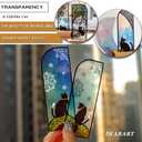 DEARART Cute Bookmark Page Markers Gift for Women Teacher Students Book Lovers, Durable and Flexible Bookmark, 6 Series (36pcs), Lucky Cats