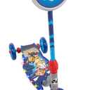 Huffy Toddler 3-Wheel Scooter for Kids, Multiple Colors & Licensed Character Graphics, Ages 3+, Durable Steel Frame, Wide Non-Slip Deck, Stable Lean-to-Steer Design, Light-Up Options, Girls/Boys