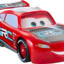 Mattel Disney and Pixar Cars Lightning McQueen Toy Vehicle & Accessories, Global Racers Cup Drift & Race Car with 2 Modes of Play