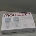 Momcozy S9 Pro Upgraded Wearable Breast Pump, Hands-Free Design with Extended Battery Life & LED Display, Double Electric Portable Pump with 2 Modes & 9 Levels, 24mm, 2-Pack, Gray