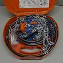 SNOCATENA Snow Chains for Car,SUV,Truck and Pickup,Universal Emergency Tire chains,Set of 2 (SP1553)