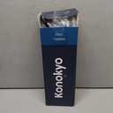 Insulated Water Bottle with Handle and Strap,Vacuum Travel Tumbler with Cup Lid,Thermo Coffee Cup for Hot Cold Drinks 50 OZ,Black