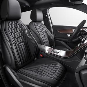 Full Seat Covers for Toyota Prius 2023 2024 2025, Breathable Leather Car Seat Cushion (5 Seat Full Set. Black)