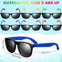 Oleitodh 48/72/96 PCS Sunglasses Beach Balls Party Favors 12" Inflatable Pool Beach Balls Bulk for Kids Adults Rainbow Pool Balls Park Backyard Summer Water Birthday Parties Supplies