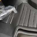 for 2007-2018 Jeep Wrangler JK 2 Door Floor Mats & Cargo Liner All Weather TPE Rubber Mats Accessories Black (for 2007-2018 Jeep Wrangler JK 2 Door)