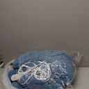 Heated Blanket Twin 62"X84" - Soft Double Sided Sherpa Electric Blanket Twin with 5 Heatings Levels & 10 hrs Auto Shut Off, Fast Heating & ETL Certified, Gift for Women (Blue)