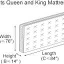 ComfortHome Mattress Bag for Moving and Storage, Queen and King Size, 2 Pack