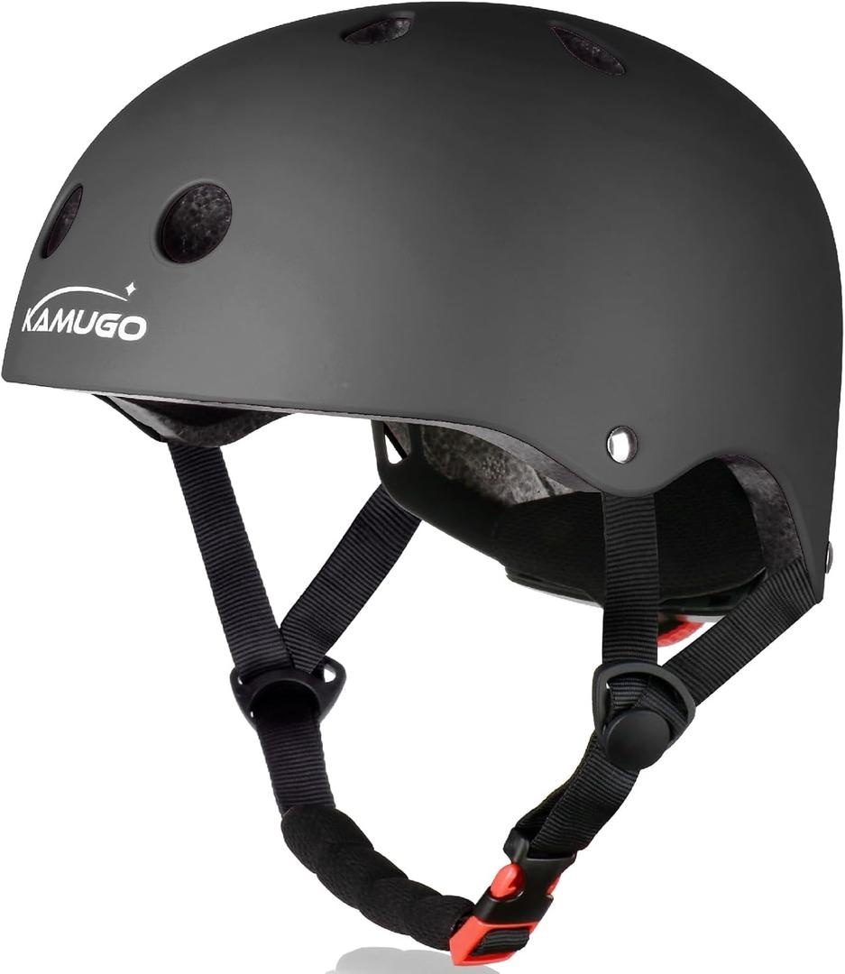 KAMUGO Kids Adjustable Helmet, Suitable for Toddler Kids Ages 2-14 Boys Girls, Multi-Sport Safety Cycling Skating Scooter Helmet, 
Size	Small