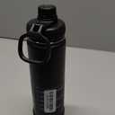 Takeya Actives Water Bottle with Spout Lid - Bottle with Double Stainless Steel Insulation - Dishwasher Safe & BPA-Free - Bottle with Spout Lid & Removable Bumper - 22 oz, Onyx