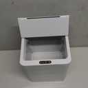 Automatic Trash Can, 4L Intelligent Sensing Trash Can with Foldable Lid, Automatic Lifting and Closing Touchless Trash Can, for Office Desktop Bedside Table Bathroom