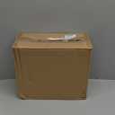 Bathroom Trash Can with Lid 3.1 Gallon Narrow Trash Can Small Plastic Trash Bin 12 Liter Rectangular Plastic Garbage Can with Press Type Lid for Bedroom Bathroom (Blackwhite)