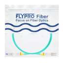 FLYPROFiber- LC to LC Fiber Patch Cable OM3 2M/7ft, Length Options: 0.2m-200m, 10GB/40GB Multimode Duplex 50/125um Fiber Optic Cable Cord LSZH-2Meter(7ft), 2pack