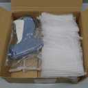 6006 Pcs Clothes Garment Tag, Tagging Gun for Clothing with 6 Needles Attacher Garment Tag Price Tags 2 Inch Standard Plastic Fasteners Barbs Clothing Paper Size Name Style Steel(Gray)