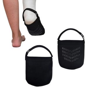 iGuerburn 2Pcs Cast Sock Cover for Foot, Non-slip Cast Toe Cover Keep Toe Clean & Warm, Foot Surgery Recovery Supplies Cast Cover Protector for Women Men Adults