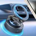 Car Phone Holder for Magsafe [Strongest Suction & Magnetic] 360 Adjustable Car Phone Mount,Cell Phone Holders for Your Car for All Smartphones & All Car Models