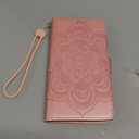 Asuwish Phone Case for Samsung Galaxy S25 Ultra 5G Wallet Cover with Tempered Glass Screen Protector and Leather Flip Credit Card Holder Cell Accessories S25Ultra 25S S 25 25Ultra Women Men Rose Gold