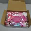 Shemira Play Purse for Little Girls, Princess Pretend Toys for Girls 3 4 5 6 7 8 Years Old, Christmas & Birthday Gift for Kids Age 3-5 4-6 6-8, Toddler Purse with Accessories, Kids Toy Purse,Pink