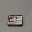 934 and 935 Ink Cartridges Combo Pack Compatible for HP 934XL 935XL Work with HP Officejet Pro 6830 6230 6835 6812 6815 6820 6220 6800 (1 Black,1 Cyan,1 Magenta, 1 Cyan) Pack of 4