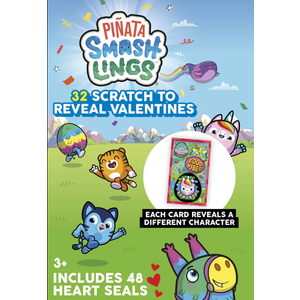 Pinatas Smash Lings 32 Scratch to reveal Valentines (2 Packs)