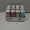 ZOA Zero Sugar Energy Drinks with Electrolytes, Vitamin C, Amino Acids, B-Vitamins, Made with Green Tea Caffeine, Sugar-Free Variety Pack- Four Flavors, 12 Fl Oz Cans (12-Pack) (EXP 09/08/26)
