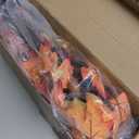 Thanksgiving Decorations-2 Pack 24 Inch Prelit Fall Lighted Maple Tree 48 LED Timer Table Lights, Acorn Pumpkin Lights Battery Operated for Wedding Party Gifts Autumn Harvest Home Decor Indoor Outdoor