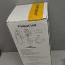 ONCE FOR ALL Upgrade Safe Mandoline Slicer Plus, Biger Size, Adjustable Vegetable Food Chopper Potato Fries Cutter, Detachable Blade, Kitchen Chopping Artifact, Gift (SkyBlue) (Gray)