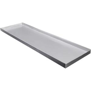 Stainless Steel Drip Pan, Leak-proof Oil Drain Pan, Plant Saucer, Plant Trays for Pots, for Indoor and Outdoor, Multiple Sizes No Holes(81x31x2cm/31.9x12.2x0.8in)