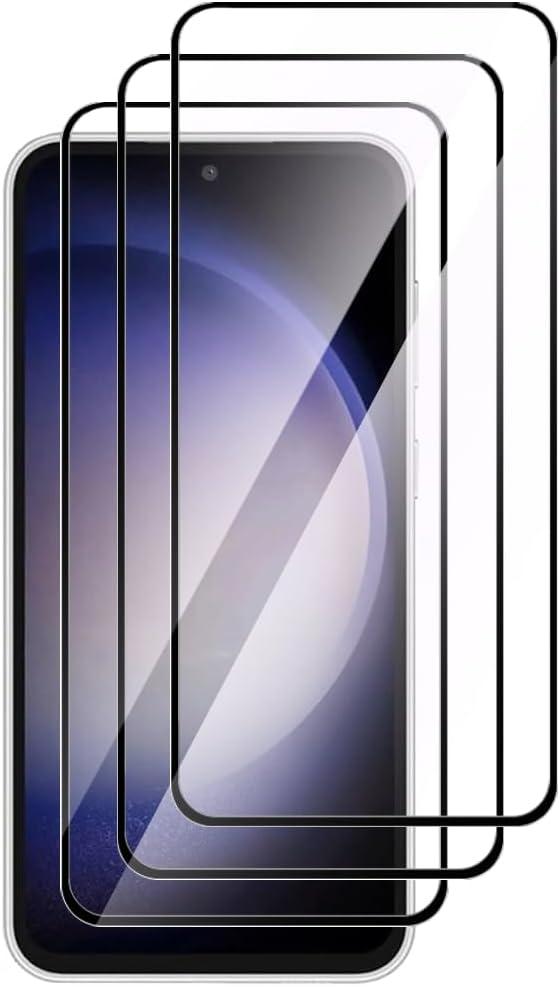 Pack of 3 for Samsung Galaxy S23 FE Tempered Glass Screen Protector, 9H Hardness, Anti-Scratch, HD Screen Protector