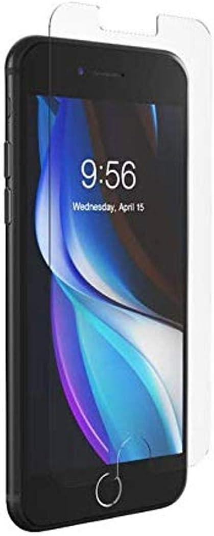 ZAGG InvisibleShield Glass Elite Plus - Tempered Glass Screen Protector - Made for Apple iPhone SE2 (2020) - Case Friendly - Impact & Scratch Protection, Clear, 200105346 (iPhone SE (3rd Gen/ 2nd Gen))