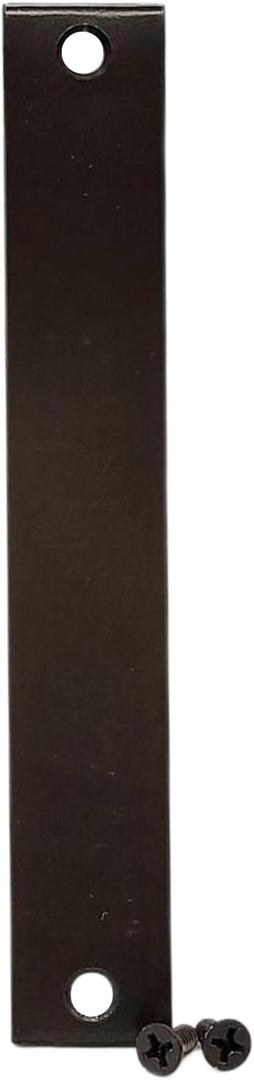 Dummy Mortise Filler Plate | 86 Prep Blank Cover | 1-1/4" x 8" | Mortise Lockset Blank | Oil Rubbed Bronze