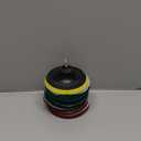 SCRUBIT Drill Brush Power Scouring Pads - Heavy Duty Tub and Tile Cleaner - Drill Scrubber Brush kit Includes Drill Attachment, 3 Red, 3 Stiff Green Scrubber Pads