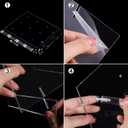 3 Pack Clear Acrylic Donut Stand for Dessert Table 21 Donut Display Holder Tower Stand for Bridal Shower Weddings Birthday Anniversary Gathering Party