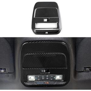 Youtaiche Car Sticker Reading Light ABS Carbon Fiber Interior Trim Cover Decal for Ford F150 2021 2022 2023 2024 Accessories