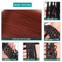 Ginger 350 Braiding Hair Pre Stretched Kanekalo Prestretched Braiding Hair 26 Inch Brown Copper Auburn Braiding Hair Extensions for Box Braids
