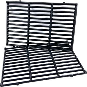 Direct Store DC130 17.5" 7638 2pk Cast Iron Cooking Grill Grates Replacement for Weber Spirit 300, 310, 320 Series, Spirit 700, Genesis Silver B/C, Genesis Gold B/C, Genesis Platinum B/C Gas Grills