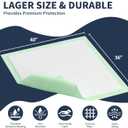 BIGGMED Chucks Pads Disposable Adult 40'' X 36'' (50 Pads) Underpads for Incontinence Ultra-Absorbent & Leak-Proof Bed Pads for Adults, Elderly and Kids