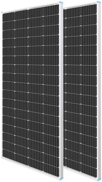 Renogy 400 Watt Solar Panel 12 Volt, 2PCS 200W Solar Panels High Efficiency Monocrystalline PV Module for RV Marine Rooftop Farm Battery and Other Off-Grid Applications