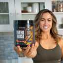 NutraBio Intra Blast Bcaa Powder Amino Acid Supplement, Electrolyte & Hydration Blend, Intra, Pre Workout & Muscle Recovery, 20g Eaa Amino Acids Powder, 5g Glutamine- Orange Mango, 30 Serving (EXP: 03/2029)