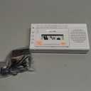 Small Cassette Player Recorder, Cassette to Digital Converter via USB or Micro SD Card, Powered by AC or 4 AA Battery, AM FM Radio Tape Recorder with Build-in Speaker and Earphone Jack