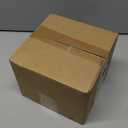 MYSENLAN Coffee Filter Holder, Basket Coffee Filter Holder Storage with Lid, Rustic Round Metal Coffee Filter Dispenser for Counter Kitchen Coffee Bar Décor(White)