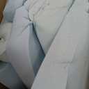 Best Price Mattress 4 Inch Ventilated Memory Foam Mattress Topper, Cooling Gel Infusion, CertiPUR-US Certified, Queen, Dorm Essentials, Blue