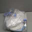 6 Sets Bottle Chug Baby Shower Games Juegos Para Plastic Baby Bottles Bibs Disposable Diapers Gender Reveal Games Baby Changing Diaper Race Game Decoration (Blue)