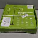 Hands Free Floor Magnifying Glass, with Light and Stand, 3 Light Modes Rechargeable Floor Magnifying,Suitable for Reading, Sewing, Crafts, DIY, Embroidery, Close Work