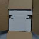 RomanticBaking Valentine Cookies Boxes With Window 4 3/8" x 4 3/8" x 1 1/5" 100 Pack individul Pyo Small Gift Boxes Mini Dount/Pie Boxes