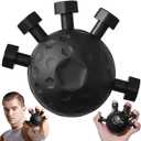 Finger Grip Strengthener, Hand Gripper Strengthener Finger Strengthener Hand Gripper Strengthener Tester Hand Strengthening Devices,Hand Exercisers for Strength Finger Exerciser Gripper Tool (Large) (Black)