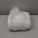 iDesign Small Slim Plastic Bathroom garbage Can, Garbage Can for Bedroom, Office, Desk, Dorm, 2-Pack, White