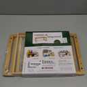 Lipper International Bamboo Kitchen Cabinet Shelf for Organizing a Pantry, Countertop, or Bathroom, 15 5/8" x 10" x 6 1/4"